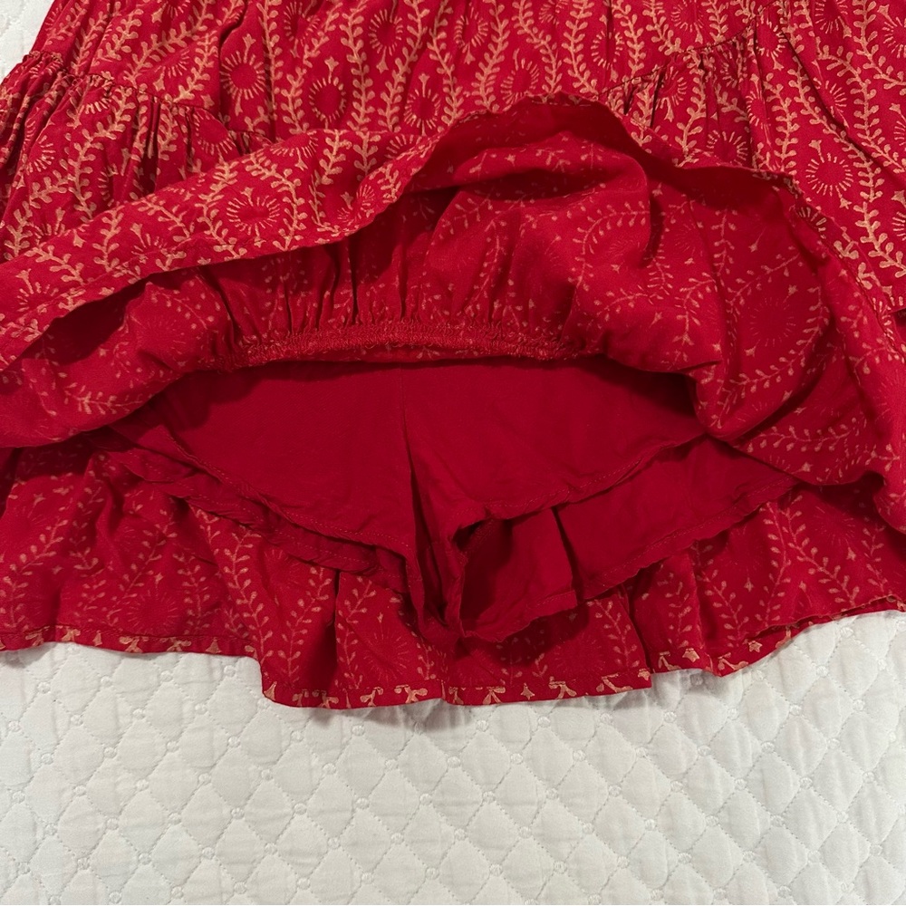 Shore Smocked Ruffle Hem Romper - Picture 7 of 10